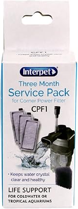 Interpet Internal Corner Power Filter CPF1 3 Month Service Pack view 5