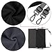 CUSFULL Cat Hammock Bed Comfortable Hanging Pet Hammock Bed for Cats/Small Dogs/Rabbits/Other Small Animals 22 x17 in (Black)