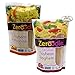 Zeroodle, Organic/Non GMO, Soy Bean, Black Bean, Mung Bean Fettuccine and Spaghetti Vegan Gluten Free Pasta Bundle Pack (2x7.05 oz.) (Soy Bean Pasta Bundle)