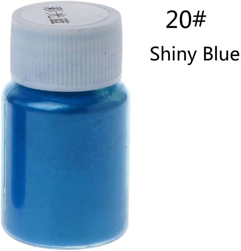 Huwaioury 41Color Pearlescent Mica Powder Epoxy Resin Dye Pearl Pigment Jewelry Making 10g