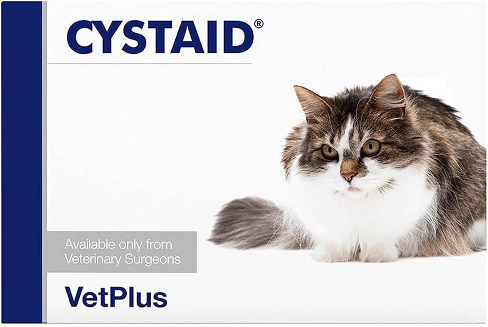 VetPlus Cystaid for Cats 30 capsules Veterinary Supplement