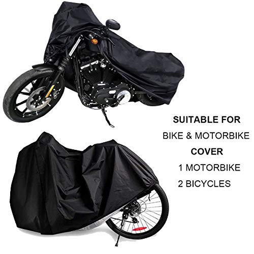 XunQi Bike Cover, Waterproof Bicycle Covers Wind Dust Proof Durable