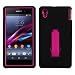 Cover-U® Sony Xperia Z1S C6916 Black Skin Armor Case Rugged Case Pink with Stand Included [Free Premium Screen Guard + Free Cover U (TM) Stylus Pen]