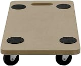 Unibos Heavy Duty Anti Slip Hand Dolly Trolley Cart 200Kg Loading Capacity