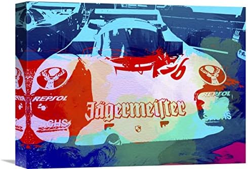 Naxart Studio "Porsche 956 Jagermeister" Giclee on Canvas, 16" by 1.5" by 12"