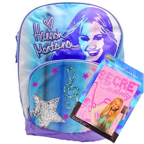 Hannah Montana Silhouette Backpack With BONUS Hannah