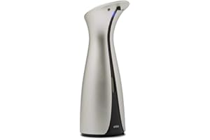 Umbra Otto 8.5oz (255ml) Automatic Hand Soap Dispenser for Kitchen or Bathroom, Nickel