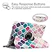 Fintie Rotating Case for iPad Mini 4-360 Degree Rotating Stand Case with Smart Cover Auto Sleep/Wake Feature for iPad Mini 4 (2015 Release), Moroccan Love