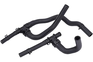 YOUYIEN Heater Hose Set With TEE For Return.Replaces Part # 5058437AK,05058437AD, 05058437AI, 05058437A.Fit For Dodge Journey 2.4 VVT 2009-2019.