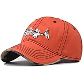 Baseball Cap Running Cap Dad Hat Fishbone Baseball Hat Adjustable Clip for Universal Fit
