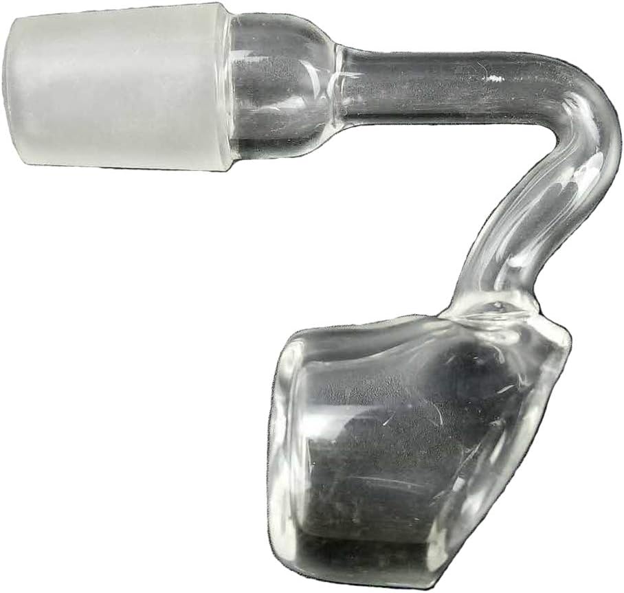 White6 Glass Bong Accessories Water Pipes Smoking Two Size Transparent