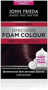 John Frieda Precision Foam Colour 3VR Deep Cherry Brown 100% Grey Coverage