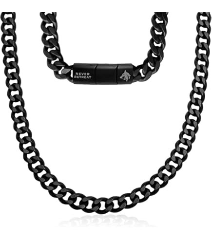 Hero Company Cuban Link Chain For Men, 'Knights Templar' Men's