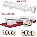 Bazooka Sushezi Sushi Roller Kit - Sushi Rolls Made Easy, all in 1 Sushi Making Machine.