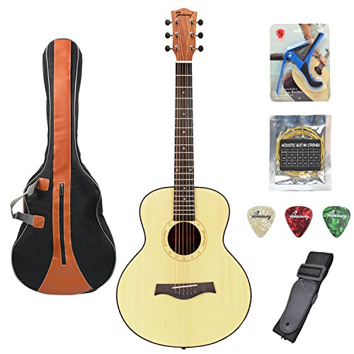36 Inch Acoustic Guitar - Acoustic Guitar 36 Inch Classical Travel Guitar Bundle