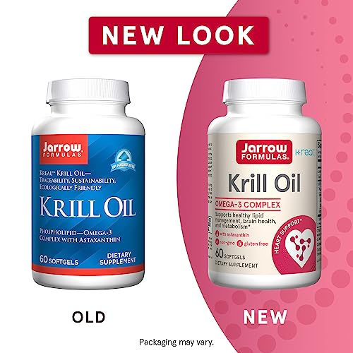 Jarrow Formulas Krill Oil Phospholipid Omega3 Complex with