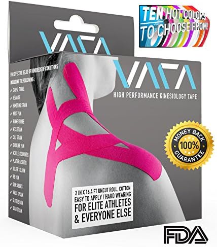 Kinesiology Tape - VARA KT _ w/FREE e-TAPING GUIDE