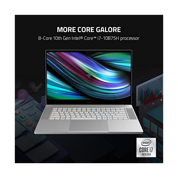 Razer-Blade-15-Studio-Laptop-2020-Laptop-with-156-Inch-4K-OLED-Touch-Display-Intel-Core-i7-8-Core-NVIDIA-Quadro-RTX-5000-32-GB-RAM-1TB-SSD-CNC-Aluminum-Chroma-RGB-LightingUK-QWERTY-Layout Razer Blade