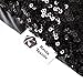 Kevin Textile Solid Bling Glitter Home Decorative Square Cushion Cover Sham for Sofa/Party, 18