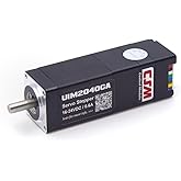 NEMA 8 Integrated Servo Stepper Motor,CAN Bus,Absolute Encoder,Controller | Closed-Loop,High Speed 3000RPM,Max0.038Nm,0.6A,16-24VDC (UIM2040CA)