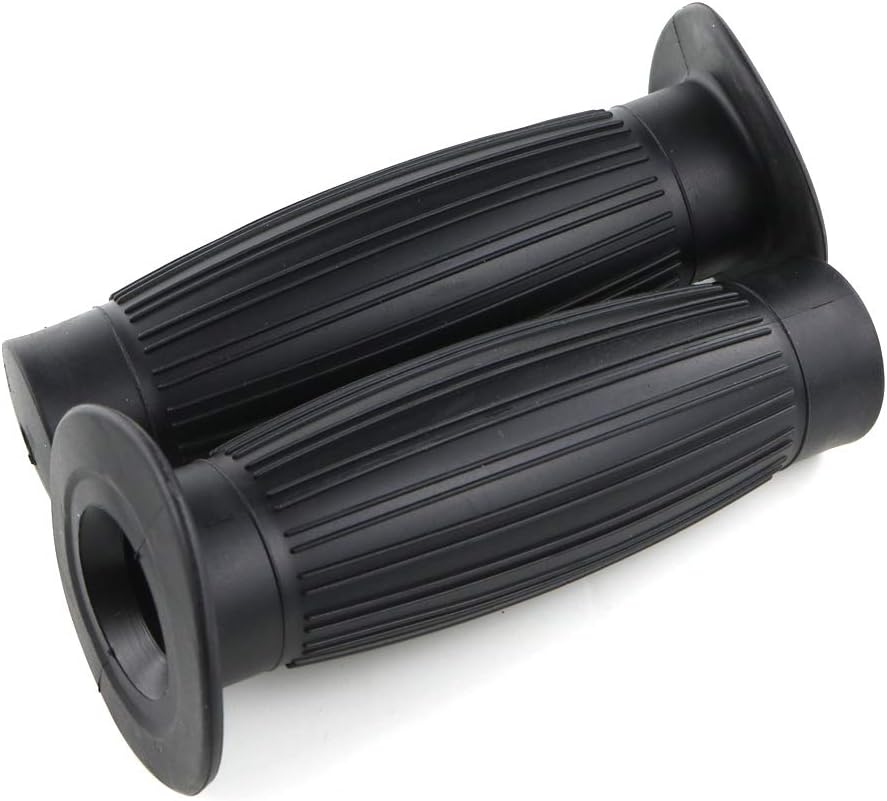 Vintage Rubber (Black) Racer Café for Handlebar, inch