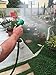 ikris Garden Hose Nozzle 9-Pattern Metal Sprayer with Rubberized ComfortGrip