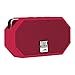 Altec Lansing Portable Bluetooth Speaker IP67 Waterproof Outdoor Speaker with 30-Foot Range and 6-Hour Battery Floating Shockproof Wireless Speaker for Beach, Shower, Home and Car (Red)