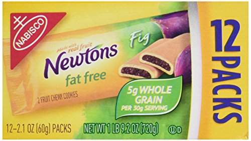 Newtons Fig Fat Free Cookies Snack Pack, 12 Count