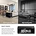 Hidden Camera Alarm Clock Spy Camera WiFi Cameras Wireless Mini Nanny Cam Motion Detection Home Surveillance Security Super Night Vision Temperature Display