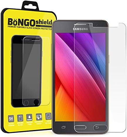 BinTEK Bongo Shield Samsung Galaxy Grand Prime Screen Protector PREMIUM Ballistic Tempered Glass Grand Prime Screen Protector / Compatible with models SM-G530 SM-G531 SM-G5308 SM-G5309