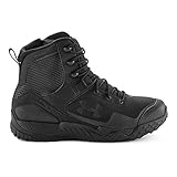 Under Armour Men's Valsetz RTS Side Zip Tactical Boots, Black (001)/Black, 10.5