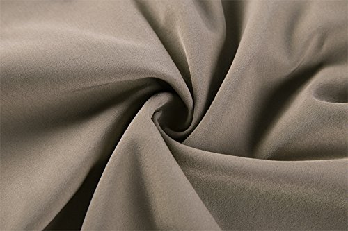 JINSHI Men\'s Outdoor Quick Dry Lightweight Sports Hiking Shorts Zipper Pockets (Khaki,M)