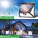 MITAOHOH Solar Lights Outdoor Motion Sensor 4 Pack, 1640 Lm with 270° Wide Lighting Angle, Waterproof Wireless Solar Powered Security Wall Light for Garage Walkway Step Stair Fence Deck