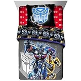Transformers Movie Kids Bedding 2pc Comforter and Pillow Sham Set
