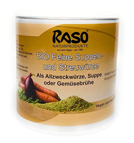 Suppe-Gemuesebruehe-BIO-300g-RASO-Gekoernte-Bruehe-EXTRA-FEIN-BASICHES-LEBENSMITTEL-Suppen-und-Streuwuerze-ohne-Geschmacksverstaerker-ohne-Glutamat-ohne-Hefeextrakt-ohne-Lactose-ohne-weitere-Zusatzsto Suppe-Gemuesebruehe-BIO-300g-RASO-Gekoernte-Bruehe-EXTRA-FEIN-BASICHES-LEBENSMITTEL-Suppen-und-Streuwuerze-ohne-Geschmacksverstaerker-ohne-Glutamat-ohne-Hefeextrakt-ohne-Lactose-ohne-weitere-Zusatzsto