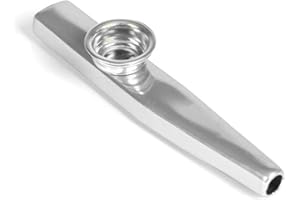 Metal Kazoo Guitar Ukulele Companion Kazoo Flute Kazoo Accompaniment Instrument Metal Kazoo Silver Kazoo
