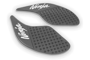 yufana 2 Pack Fuel Tank Anti Slip Stickers, Anti Slip Pad for Motorcycles, Side Non Slip Traction Pads, Motorcycle Protection
