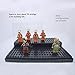 Acrylic Display Case/Box 2 Steps Perspex Dust Proof Show Any Minifugures and Vinylmation (Grey)