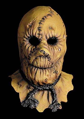 Scarecrow Scary Horror Monster Latex Adult Halloween Costume Mask