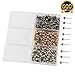 SUBANG 600 Pieces Map Tacks 1/8-Inch Retro Metallic Color Beads Head Marking Push Pins, 3 Colors