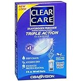 Clear Care Triple Action Travel Pack Cleaning and