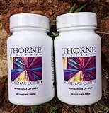 Adrenal Cortex from Thorne Research - 2 Bottles - 60 Vegetarian Capsules Per Bottle