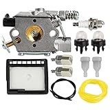 Butom WT-589 WT-402 Carburetor With Air Filter Tune Up Kit For Echo CS300 CS301 CS305 CS306 CS340 CS341 CS345 CS346 CS3000 CS3400 Chainsaws A021000231 A021000232 A021000760