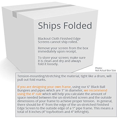 Carls-Blackout-Cloth-Projector-Screen-169-675x12-Ft-165-in-Folded-Finished-Edges-Grommets-DIY-Projection-Screen-Matte-White-Dark-RmControlled-Ambient-Light-ension-Mount-0-Gain