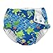 i Play. Toddler Boys' Snap Reusable Absorbent Swimsuit Diaper, Royal Blue Turtle Journey, 3T