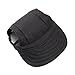 WINOMO Pet Dog Sports Hat Pet Dog Oxford Fabric Hat Sports Baseball Cap with Ear Holes for Small Dogs - Size S (Black)