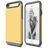 iPhone 6S Case, elago [Duro][Dark Gray / Creamy Yellow] - [Premium Armor][Heavy Shock Absorption][Dual Layers] – for iPhone 6/6S