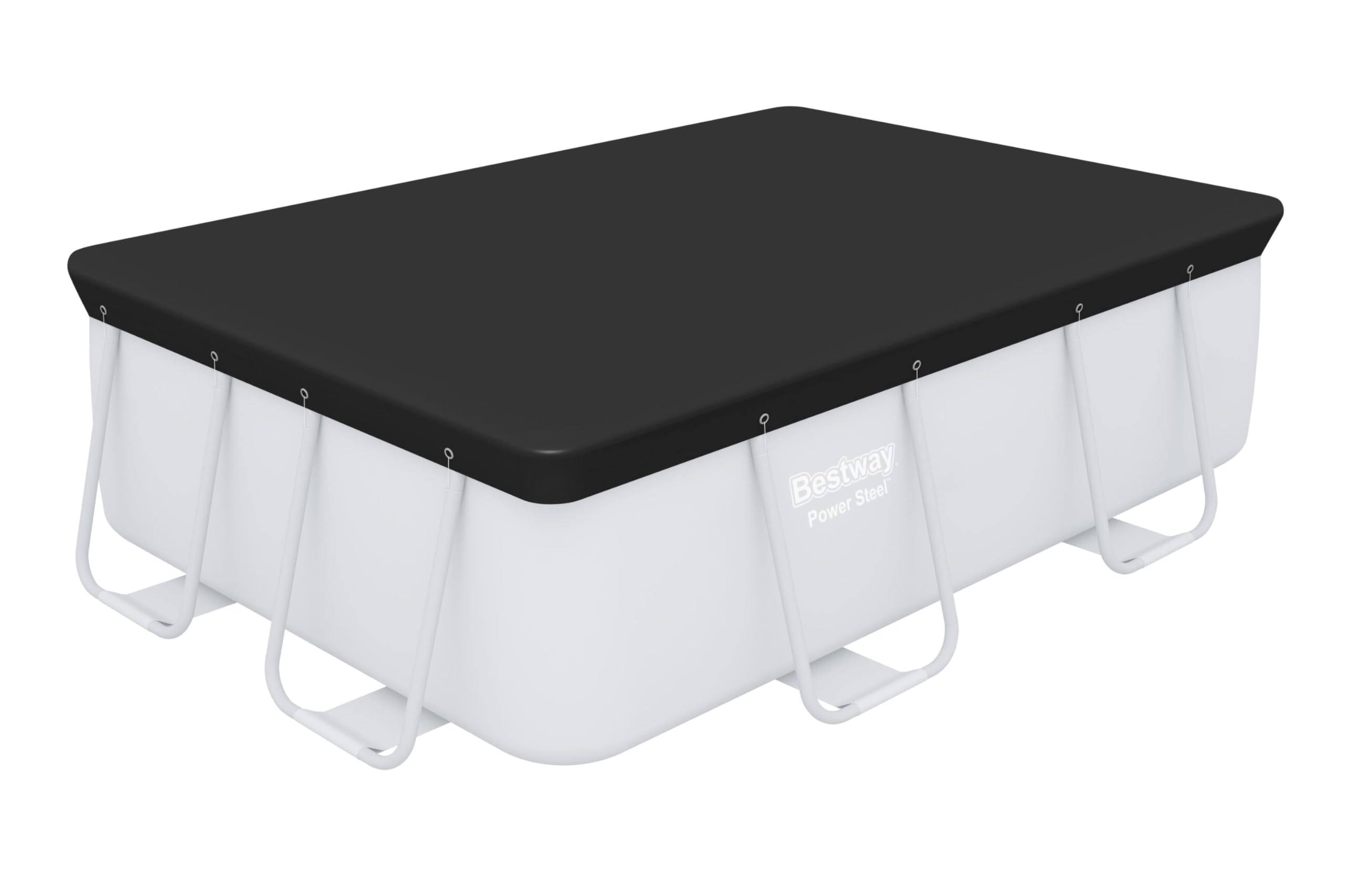 Bestway Flowclear PVC Tarpaulin, Grey, for Power Steel Pool