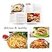 Air Fryer Accessories 6pcs 7 Inches Universally Available for Philips Gowise Cozyna Fit all 3.7QT - 5.3QT - 5.8QT with Cookbook