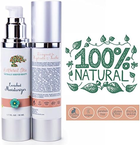 Earthereal Skin Daily Face Moisturizer Cream For Dry, Oily, or Sensitive Skin | Organic and 100% All Natural Skin Care Lotion | 1.7 Ounces